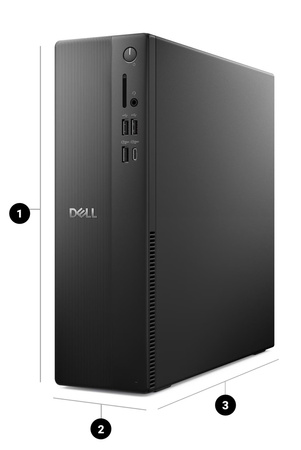 MEGA WYDAJNY KOMPUTER DELL SLIM ECS1250 SFF i5-14400 8GB 512SSD WiFi W11