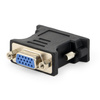 GEMBIRD Adapter DVI->VGA (24M/15F) czarny