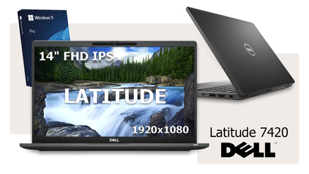 Dell Latitude 7420 i5-1145G7 16GB SSD FHD W11Pro