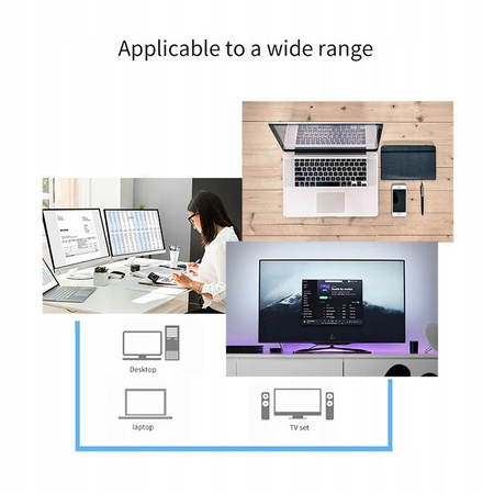 Adapter SATA | Przejściówka na dysk SSD HDD 2.5'' | USB-C | Super speed|