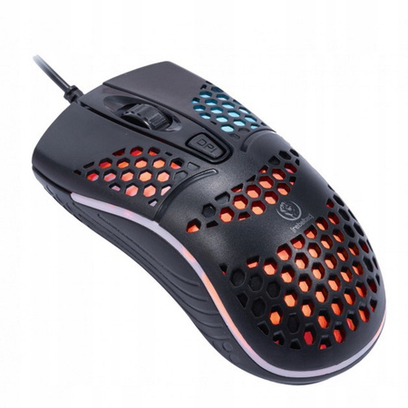REBELTEC Mysz dla graczy przewodowa Ghost