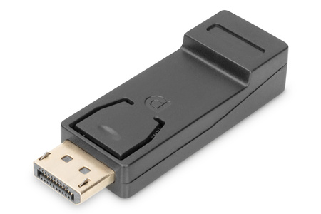DIGITUS Adapter Displayport 1080p 60Hz FHD Typ DP/HDMI A M/Ż czarny
