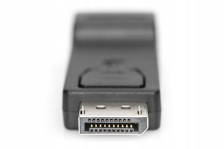 DIGITUS Adapter Displayport 1080p 60Hz FHD Typ DP/HDMI A M/Ż czarny