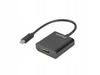 LANBERG Adapter USB CM - HDMI F 15cm czarny