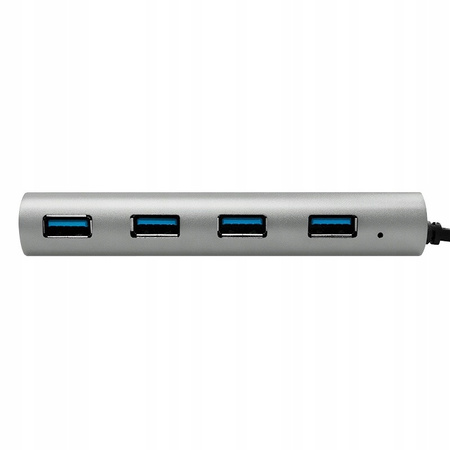 LOGILINK Hub 4xUSB 3.1, USB-C, aluminiowa obudowa