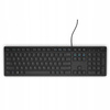 Klawiatura multimedialna KB216 US International (QWERTY) - czarna (RTL BOX)