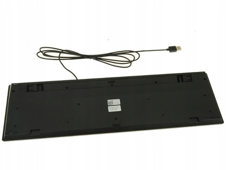 Klawiatura multimedialna KB216 US International (QWERTY) - czarna (RTL BOX)