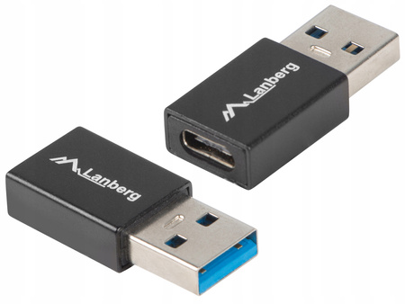 LANBERG Adapter USB CF - AM 3.1 czarny