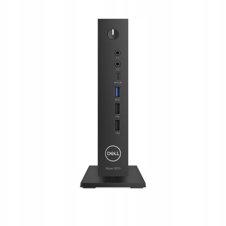 PROFESJONALNY Thin Client Dell Wyse 5070 QUAD 8GB 128SSD USB-C RS232 +STAND