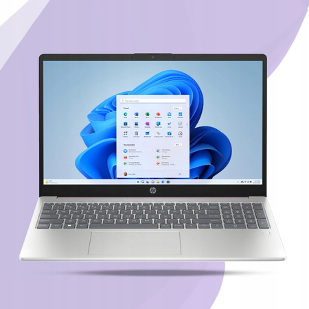 STYLOWY LAPTOP HP 15 INTEL N100 8GB DDR4 512GB SSD FP BLK W11 15.6" HD