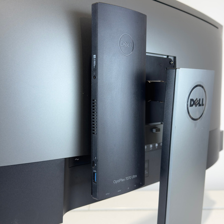 MEGA Wydajny komputer DELL AIO 34 7070 ULTRA i7 16GB 256SSD M+K W11PRO