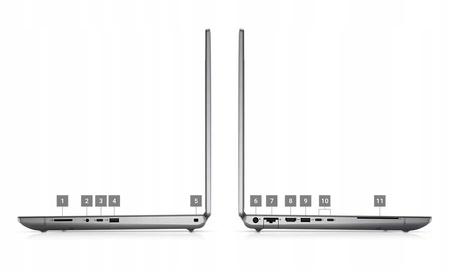 STACJA ROBOCZA Dell Precision 7680 i7-13850 32G 512SSD NVIDIA RTX BLK W11P