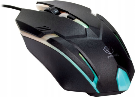 REBELTEC Mysz dla graczy NEON kabel 1,8m