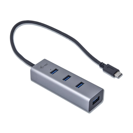 I-TEC USB-C Metal 4-portowy HUB USB 3.0 4x USB 3.0