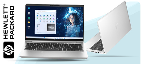 Laptop HP EliteBook 645 AMD Ryzen5 PRO 7530 16GB 512SSD BLK W11P 14"