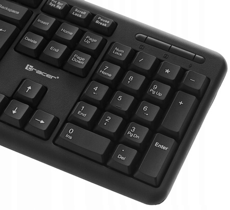 TRACER Klawiatura Maverick Black USB