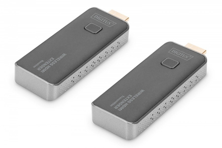 Przedłużacz/Extender HDMI bezprzewodowy 50m 1080p 60Hz FHD 5GHz, audio )