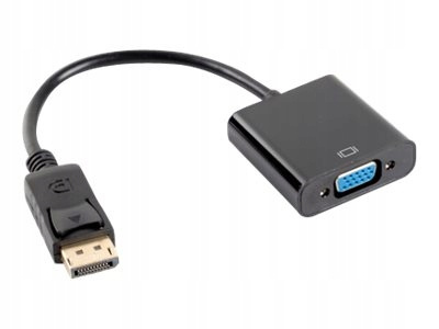 GEMBIRD Adapter DisplayPort do VGA czarny