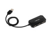 NATEC Hub USB 4-porty LOCUST USB 2.0 Czarny