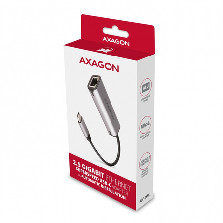 ADE-25RC Karta sieciowa 2.5 Gigabit Ethernet, Realtek 8156, USB-C 3.2 Gen,,