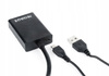 GEMBIRD Konwerter VGA do HDMI 15 cm czarny