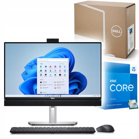 NOWY Komputer All In One Dell Optiplex 24 AiO 7410 8GB 256SSD FHD M+K W11Pr