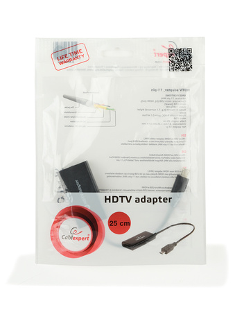 GEMBIRD Adapter MHL(M)->HDMI(F)+ USB Micro(BF)(11 PIN) 16cm