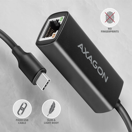AXAGON ADE-ARC Karta sieciowa Gigabit Ethernet adapter, USB-C 3.2 Gen 1,