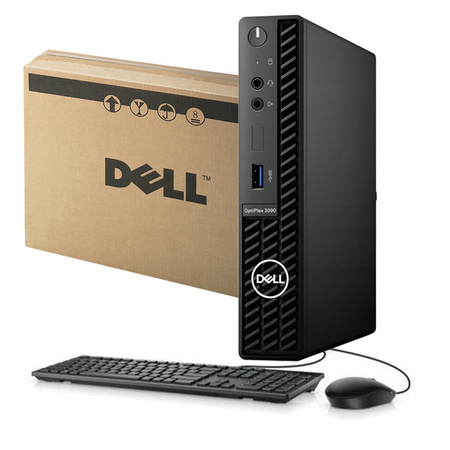 KOMPUTER STACJONARNY DELL OPTIPLEX 3090 MFF i5-10500 16GB DDR4 256SSD W11P