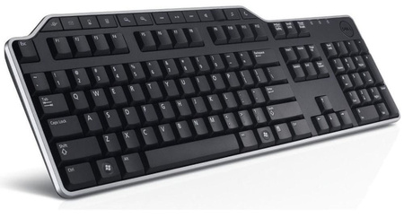 DELL Przewodowa biznesowa klawiatura multimedialna USB KB-522, czarna