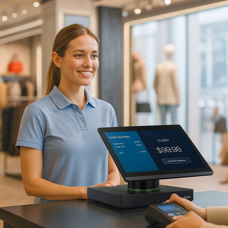 NOWY Wydajny komputer POS Lenovo ThinkSmart Hub 500 i5 8GB SSD 12” DOTYKOWY