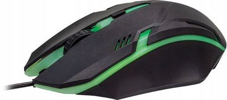 REBELTEC Mysz dla graczy NEON kabel 1,8m