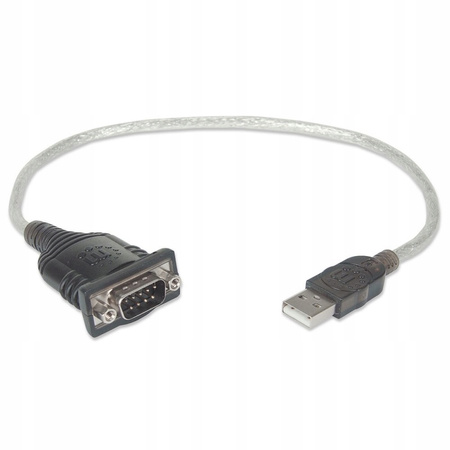 MANHATTAN Konwerter USB na port szeregowy RS232