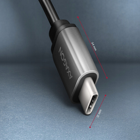 AXAGON RUCM-AFAC Kabel adapter USB 3.2 Gen 1 Type-C samiec -> Type-A,,,