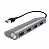 LOGILINK Hub 4xUSB 3.0 aluminiowa obudowa