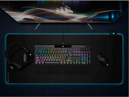 CORSAIR Klawiatura przewodowa K70 RGB Pro Black PBT Keycaps