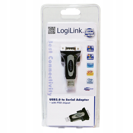 LOGILINK Adapter USB 2.0 na port szeregowy