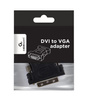 GEMBIRD Adapter DVI->VGA (24M/15F) czarny