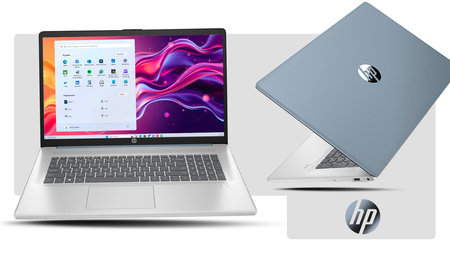 MEGA ZESTAW HP 17 QUAD CORE 16GB 1TB SSD HD+ TOUCH +MYSZ +HUB USB