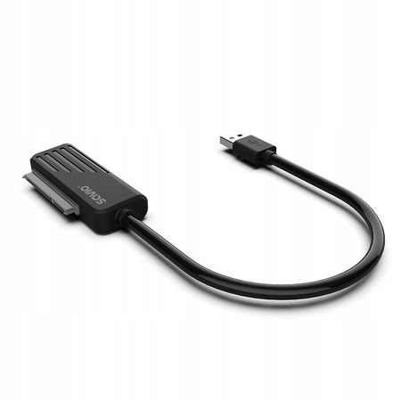 SAVIO Adapter SATA żeński - USB 3.0 męski do dysków 2,5, AK-38
