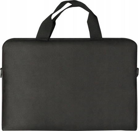 DEFENDER TORBA LITE 15,6 CZARNA WZMOCNIONE BOKI, PLASKI KSZTALT