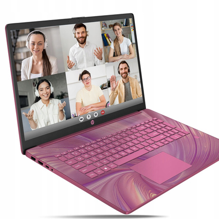 LIMITOWANY LAPTOP HP 17 INTEL N 8GB DDR4 640SSD HD+ BLK FP HDMI W11 +OFFICE