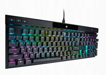 CORSAIR Klawiatura przewodowa K70 RGB Pro Black PBT Keycaps
