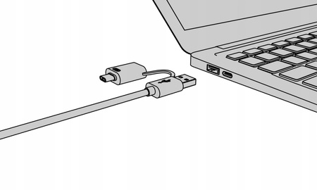 ICYBOX Hub IB-HUB1424-C3 4-Port USB Typ-A, złącze Typ-C/A