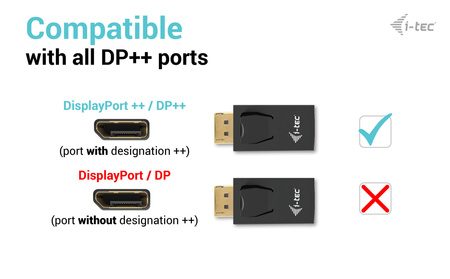 I-TEC Adapter DisplayPort to HDMI (max 4K/30Hz)