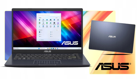 Poręczny Laptop ASUS 14" Intel N DDR4 64GB eMMC UHD600 FHD W11H