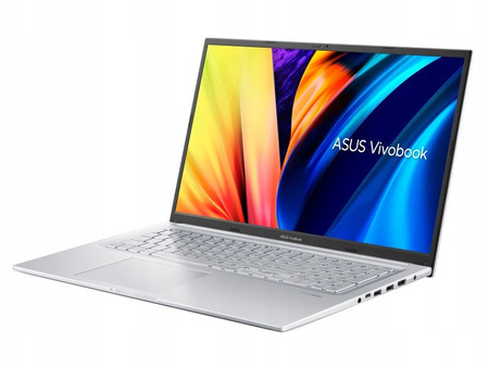 Asus VivoBook 17.3" K1703 i3-1220P 8GB SSD FHD SILVER FP Reader WIN11