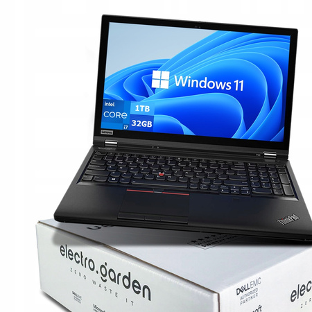 WYDAJNA Stacja robocza Lenovo ThinkPad P53 i7 9GEN 32GB 1TB SSD FHD PODŚ-KL