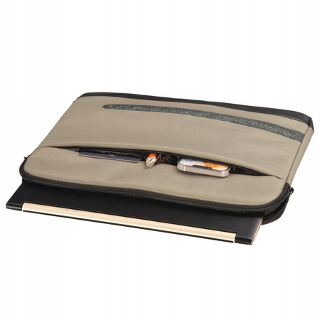 HAMA Etui do laptopa Terra 13.3 cala Beżowa