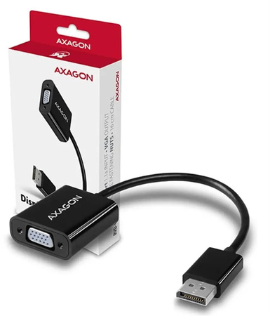 AXAGON RVD-VGN Adapter DisplayPort -> VGA FullHD 1920x1200